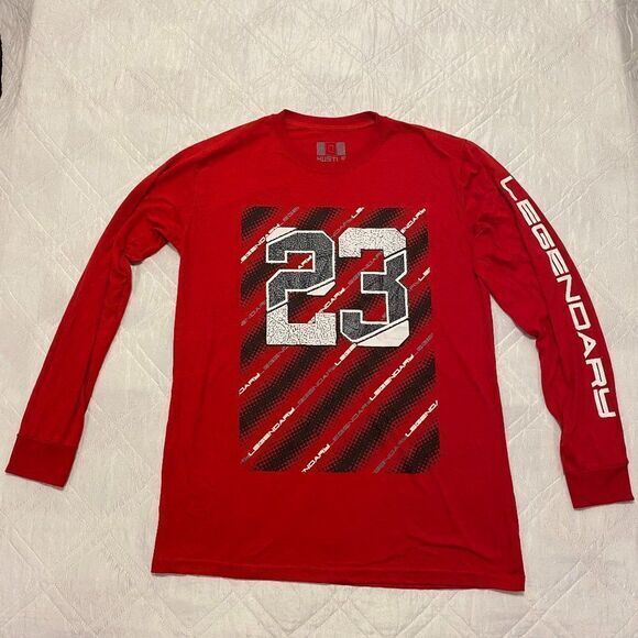 Hustle Legendary‎ 23 long sleeve shirt Large - Picture 1 of 5